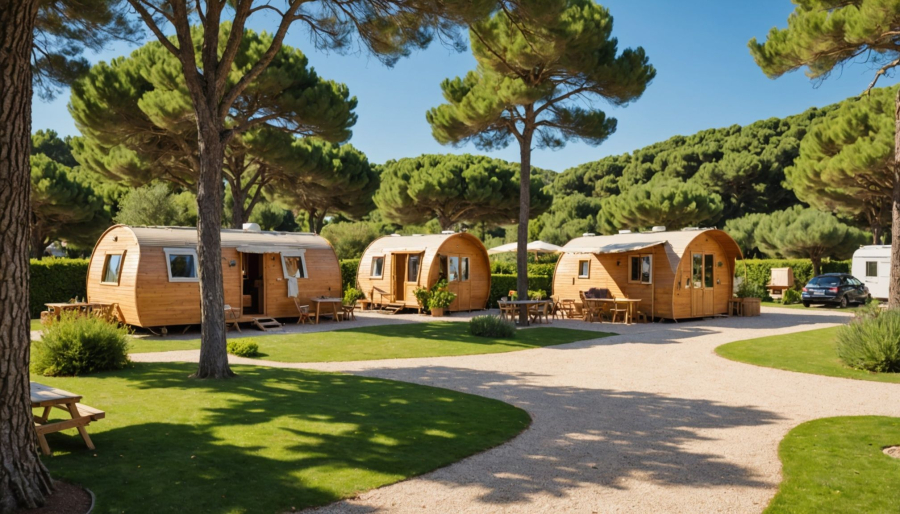 Stellplätze und unterkünfte in fréjus: die verschiedenen optionen bei holiday green